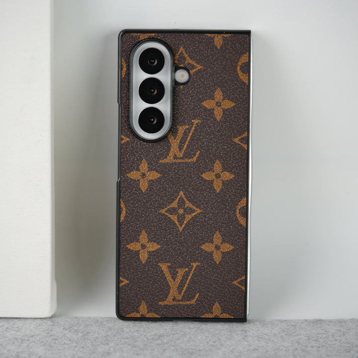 Samsung Galaxy Z Fold 7 Luxury Leather Case Cover