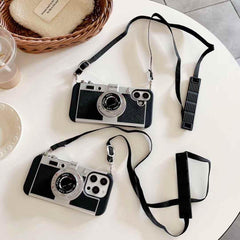 iPhone 16 Series 3D Retro Vintage Camera Case Cover