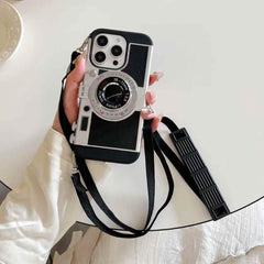 iPhone 16 Series 3D Retro Vintage Camera Case Cover