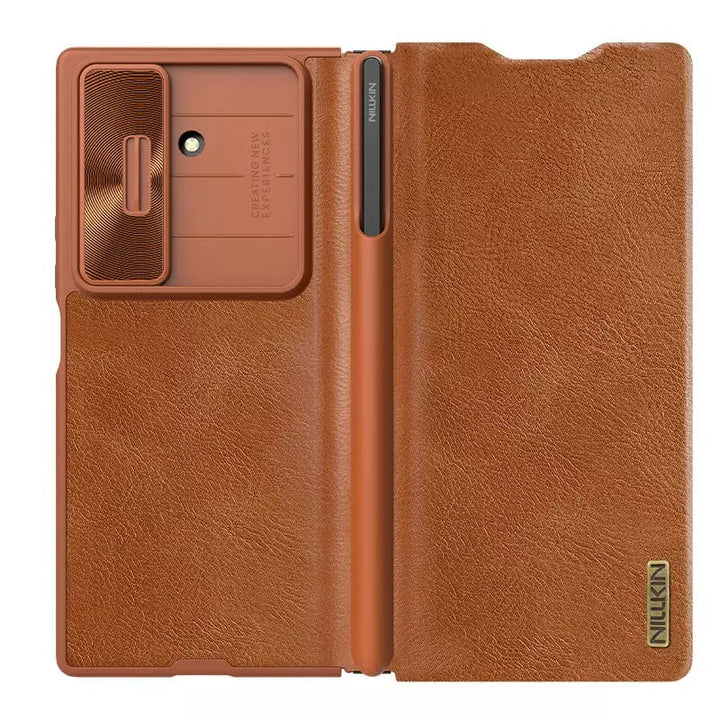 Samsung Galaxy Z Fold 7 Nillkin Qin Pro Leather case for S-PEN version