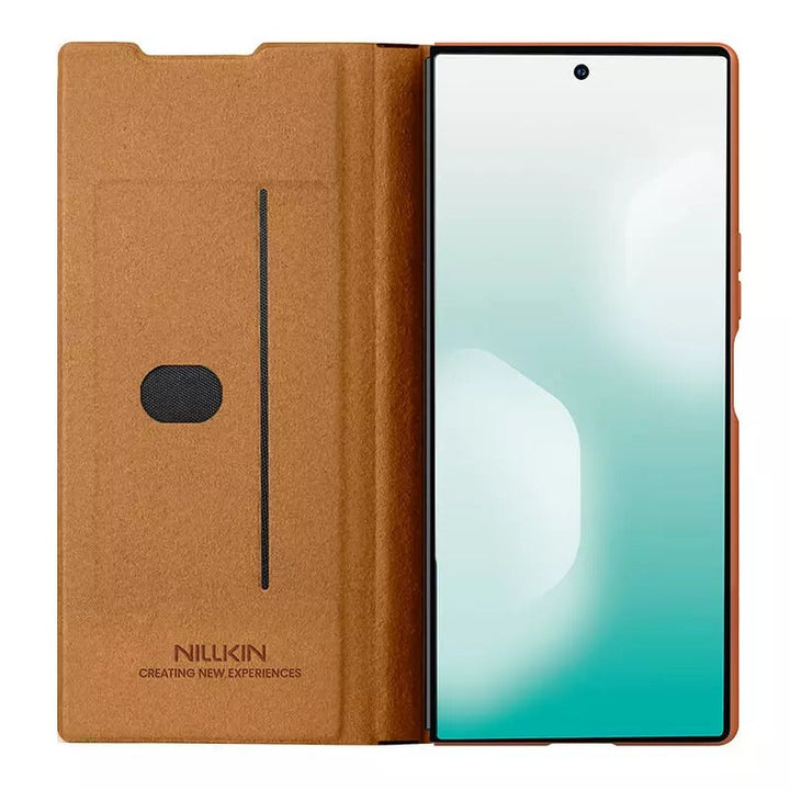 Samsung Galaxy Z Fold 7 Nillkin Qin Pro Leather case for S-PEN version