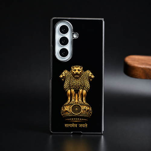 Ashoka Emblem Premium Case Cover For Samsung Galaxy Z Fold Series