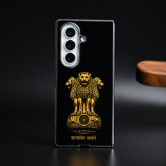 Ashoka Emblem Premium Case Cover For Samsung Galaxy Z Fold Series