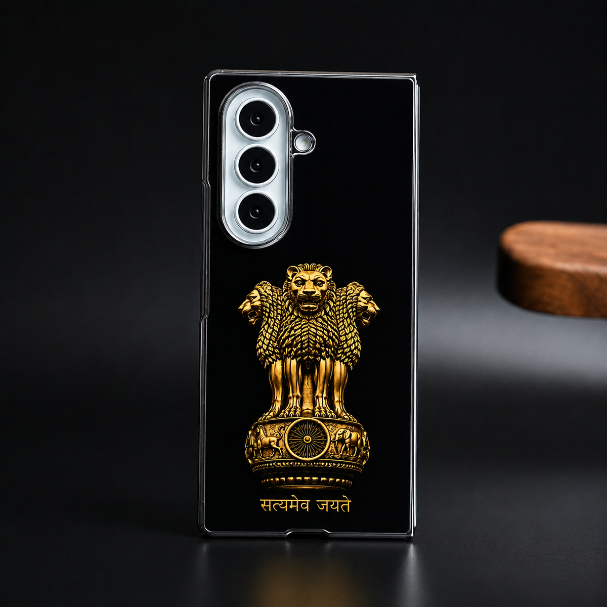 Ashoka Emblem Premium Case Cover For Samsung Galaxy Z Fold Series