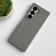 FRATO Fold 6 Collection Titanium Gray Samsung Galaxy Z Fold 6 Smooth Premium Silicone Cover