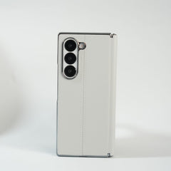 Premium Leather Middle Stitch Case for Samsung Galaxy Z Fold 8 Ultra | Slim Protective Cover