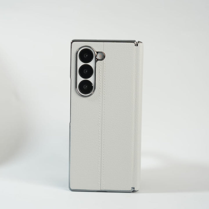 Premium Leather Middle Stitch Case for Samsung Galaxy Z Fold 8 Ultra | Slim Protective Cover