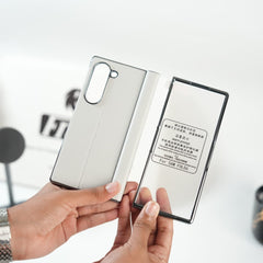 Premium Leather Middle Stitch Case for Samsung Galaxy Z Fold 8 Ultra | Slim Protective Cover
