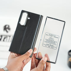 Premium Leather Middle Stitch Case for Samsung Galaxy Z Fold 8 Ultra | Slim Protective Cover
