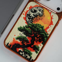 Crimson Eclipse Designer Case for iPhone 17 Series