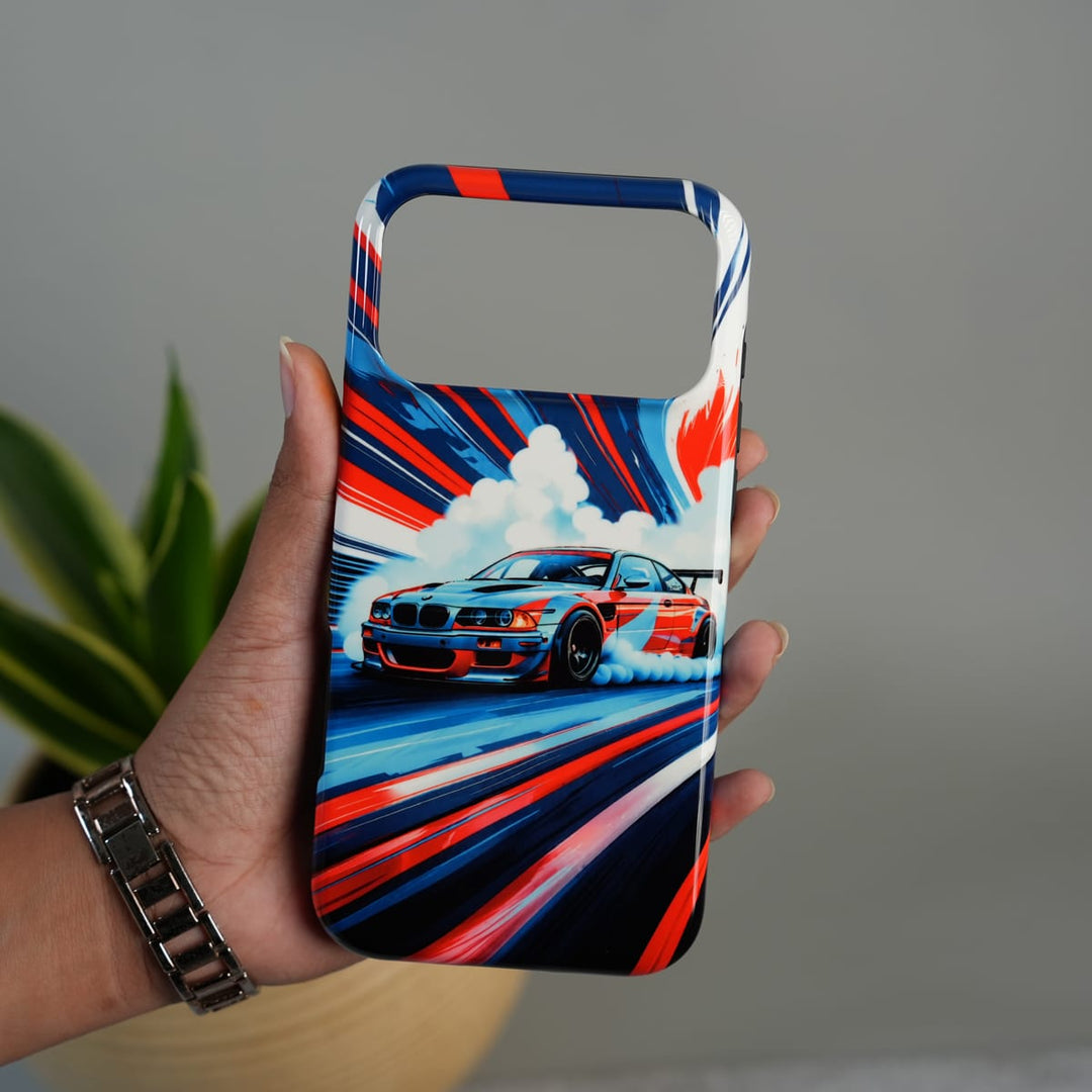 iPhone Racing Drift Graphic Case Sports Car Edition HD Cover