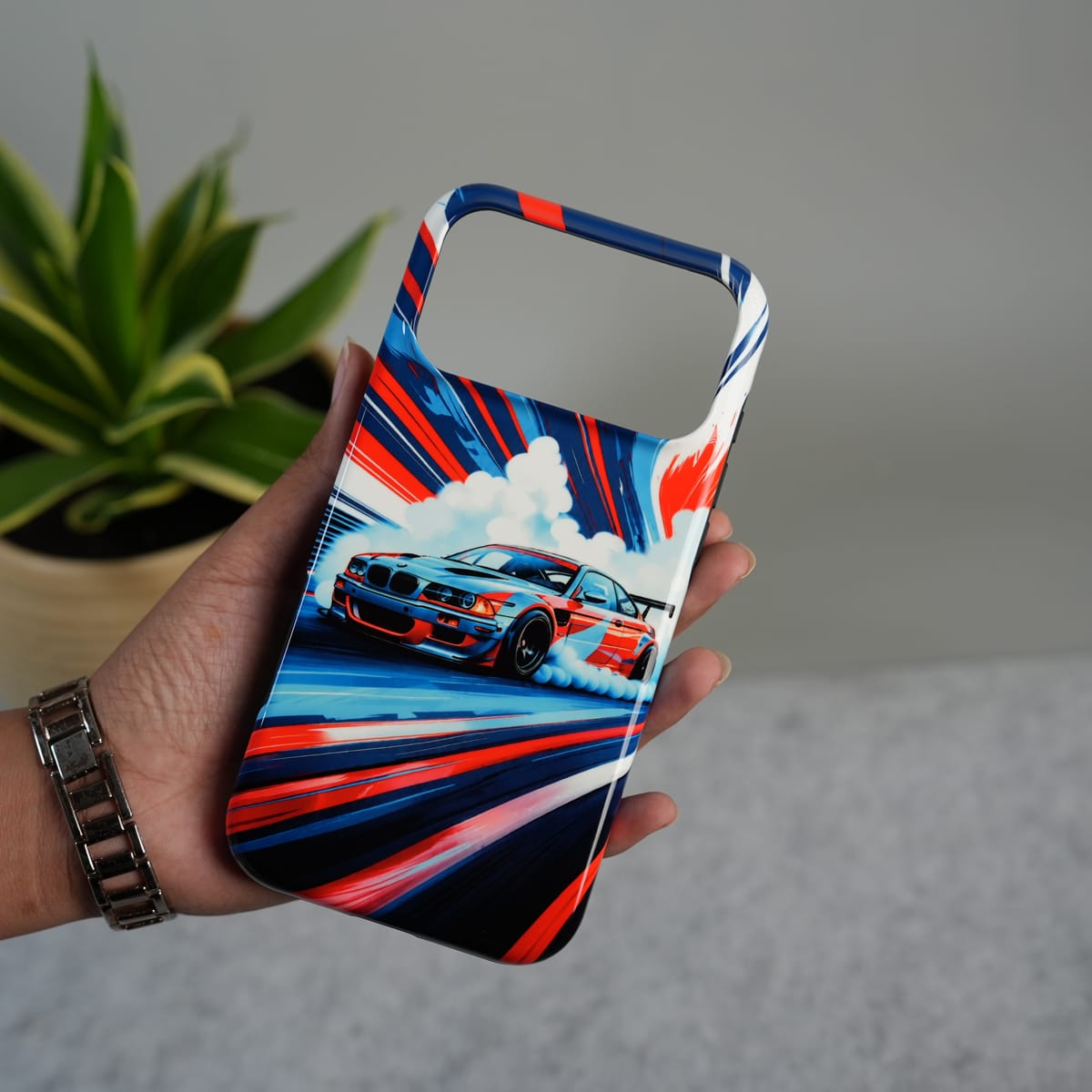 iPhone Racing Drift Graphic Case Sports Car Edition HD Cover