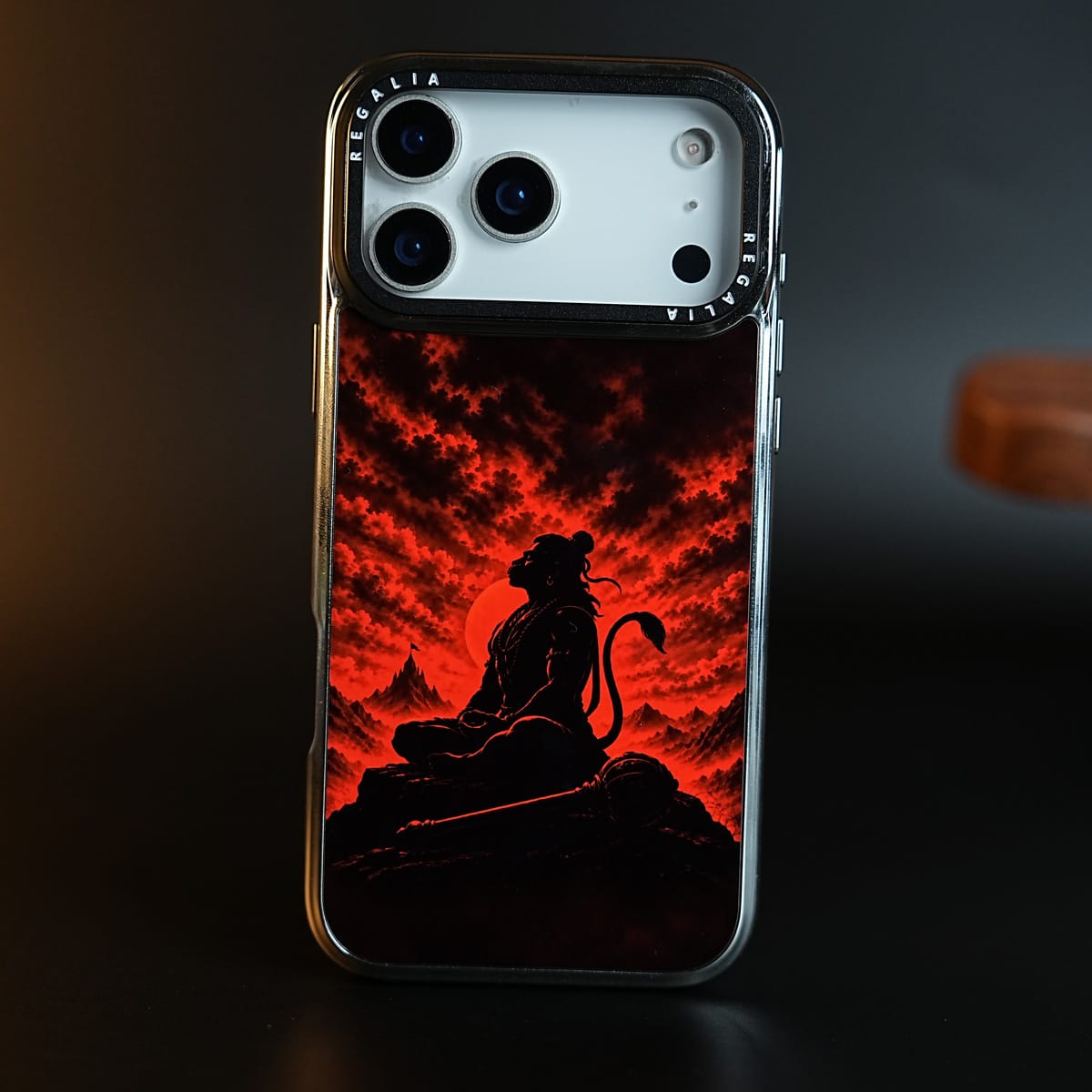 Red Hanuman Artwork Graphic Case For iPhone 18 Series | Premium Armor Case