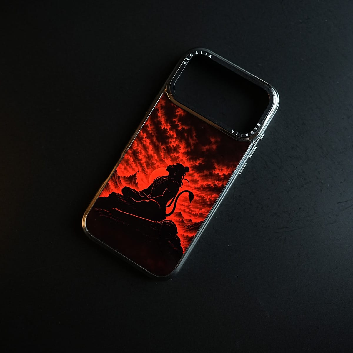Red Hanuman Artwork Graphic Case For iPhone 18 Series | Premium Armor Case
