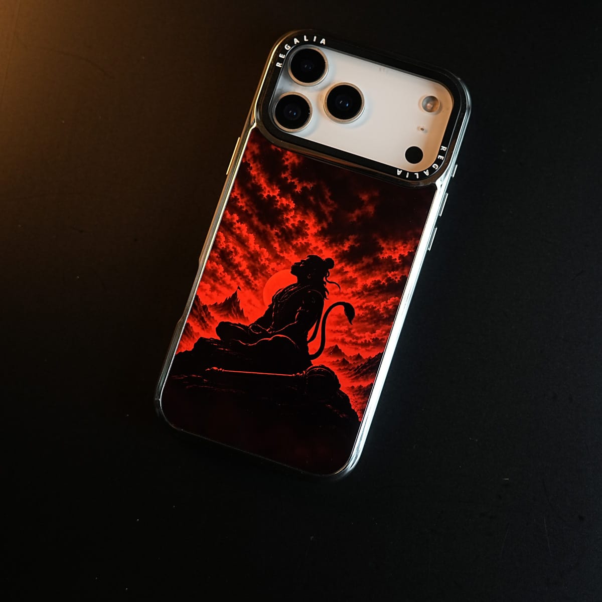 Red Hanuman Artwork Graphic Case For iPhone 18 Series | Premium Armor Case