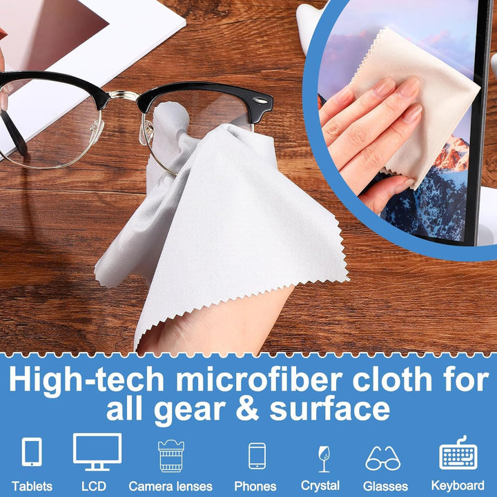 FRATO iPhone Accessories Microfiber Cleaning Cloth (Pack of 2)