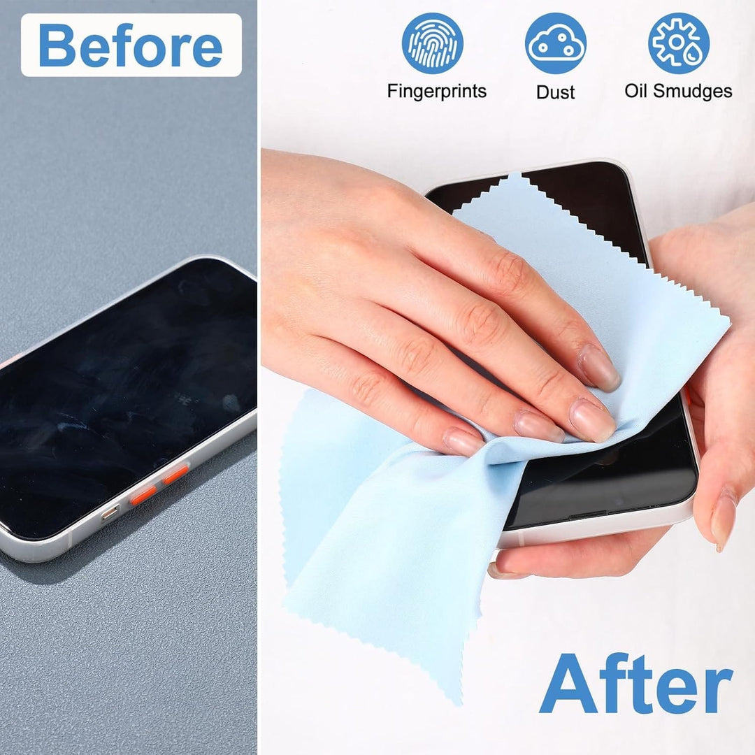 FRATO iPhone Accessories Microfiber Cleaning Cloth (Pack of 2)
