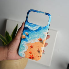 iPhone Ocean Breeze HD Glossy Double layer Tough Cover