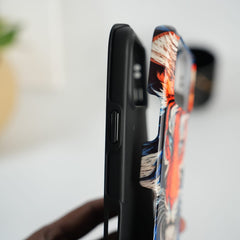 iPhone Tiger Face HD Glossy Double layer Tough Cover