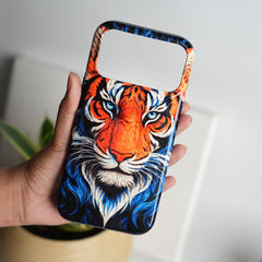 iPhone Tiger Face HD Glossy Double layer Tough Cover