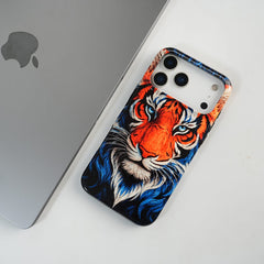 iPhone Tiger Face HD Glossy Double layer Tough Cover