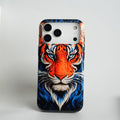 iPhone Tiger Face HD Glossy Double layer Tough Cover