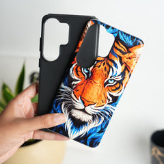 Galaxy Ultra Series Tiger Face HD Glossy Double layer Tough Cover