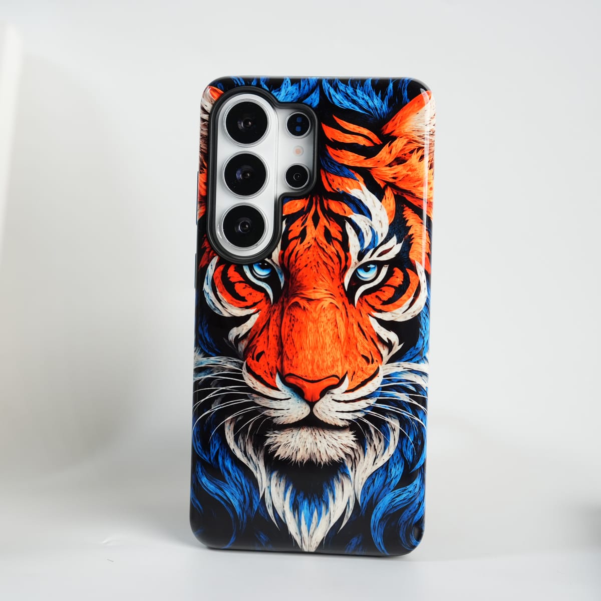 Galaxy Ultra Series Tiger Face HD Glossy Double layer Tough Cover