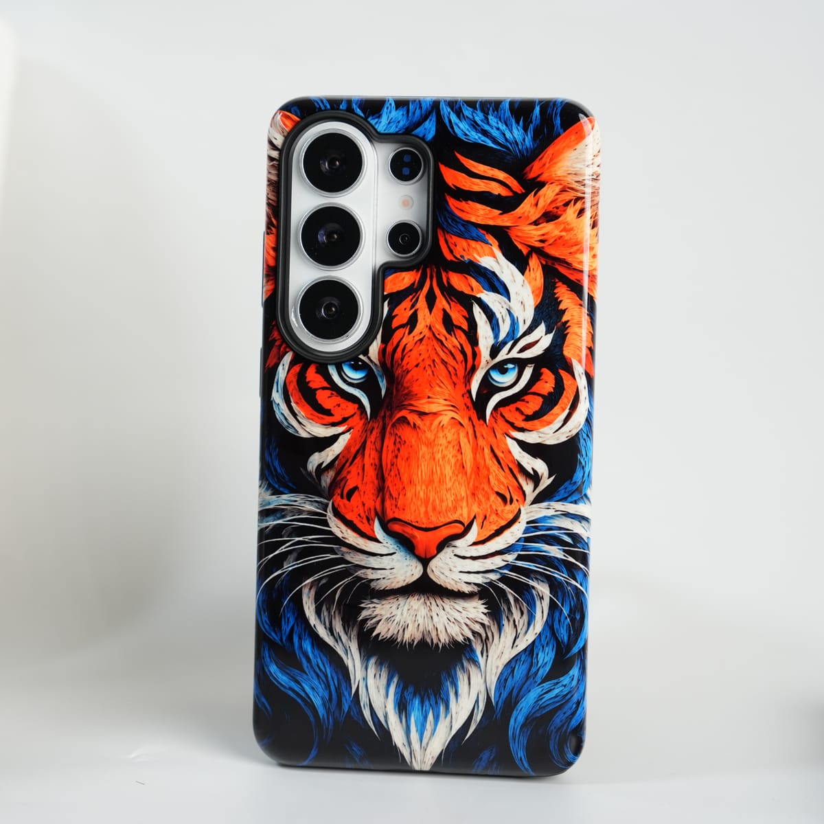 Galaxy Ultra Series Tiger Face HD Glossy Double layer Tough Cover