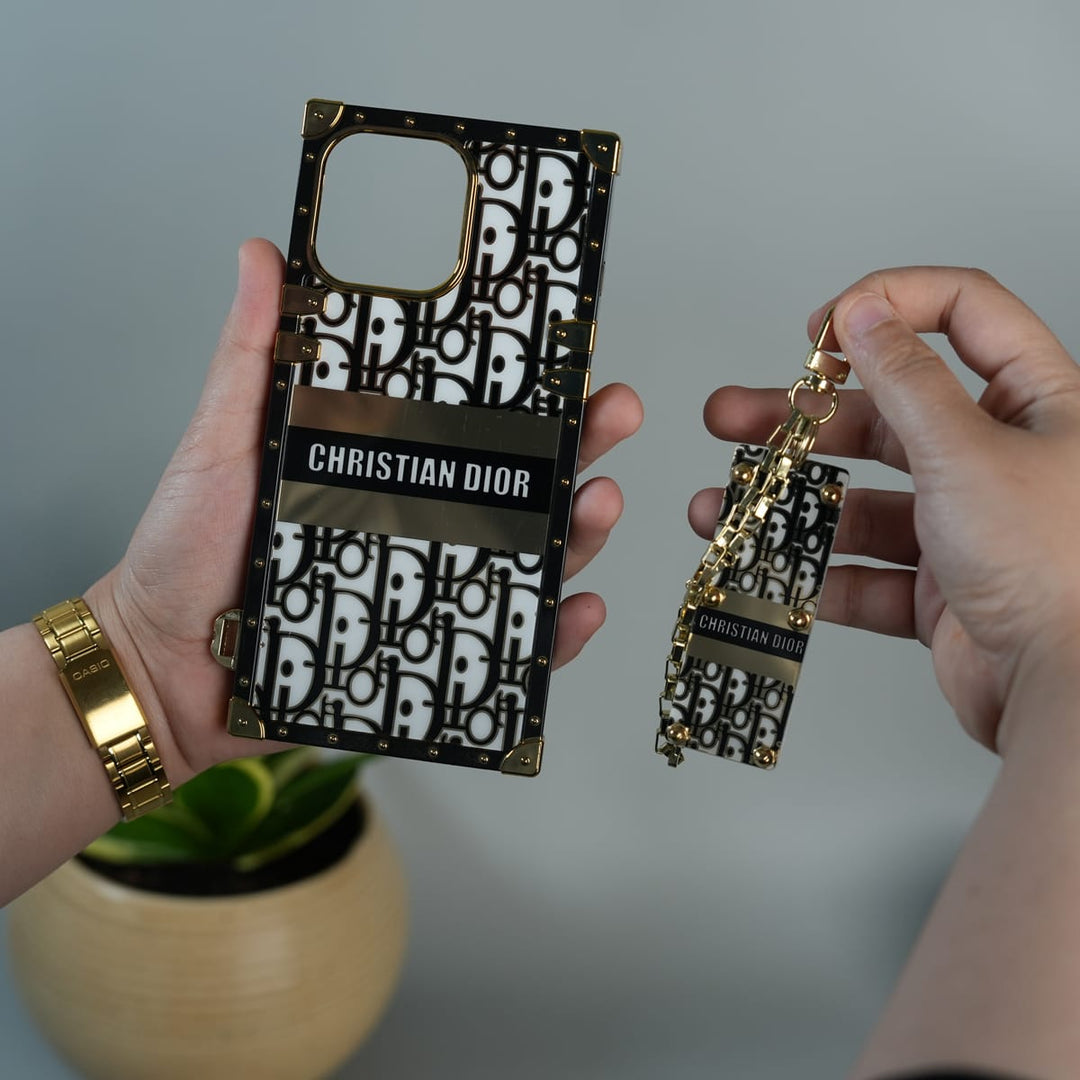 FRATO luxury Case iPhone Luxury CD Trunk Case Cover With Chain