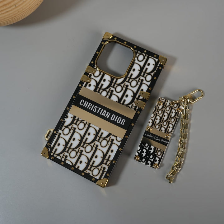 FRATO luxury Case iPhone Luxury CD Trunk Case Cover With Chain