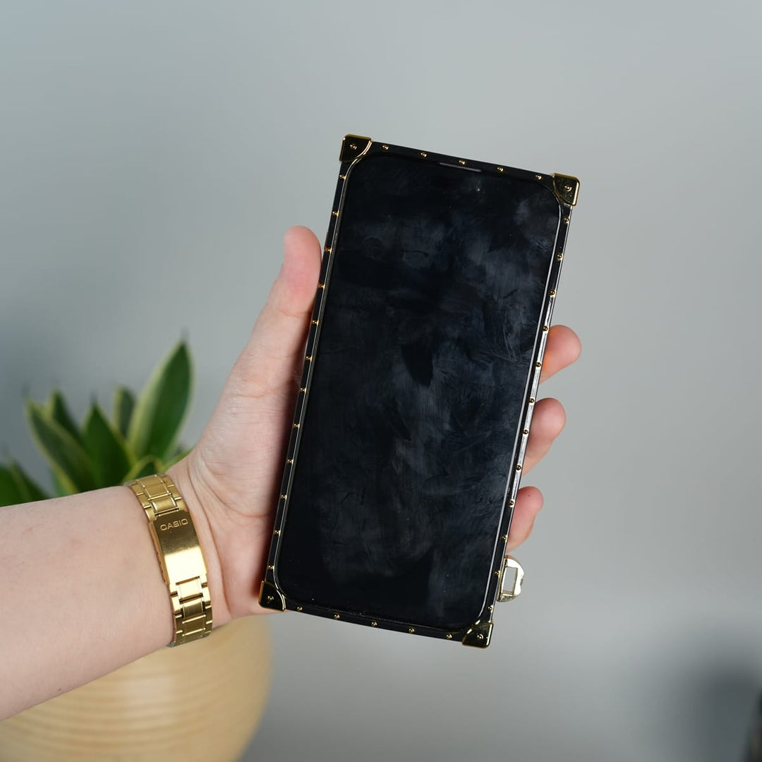 FRATO luxury Case iPhone Luxury CD Trunk Case Cover With Chain