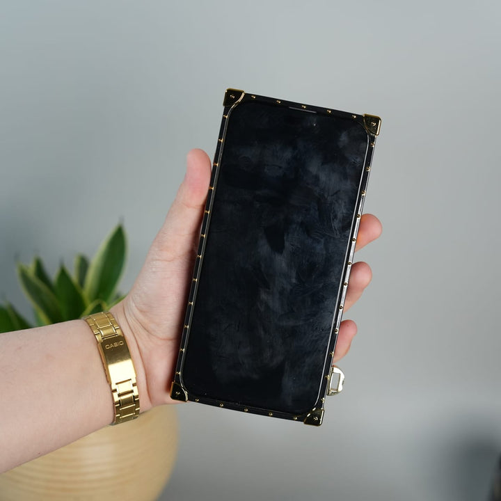 FRATO luxury Case iPhone Luxury CD Trunk Case Cover With Chain