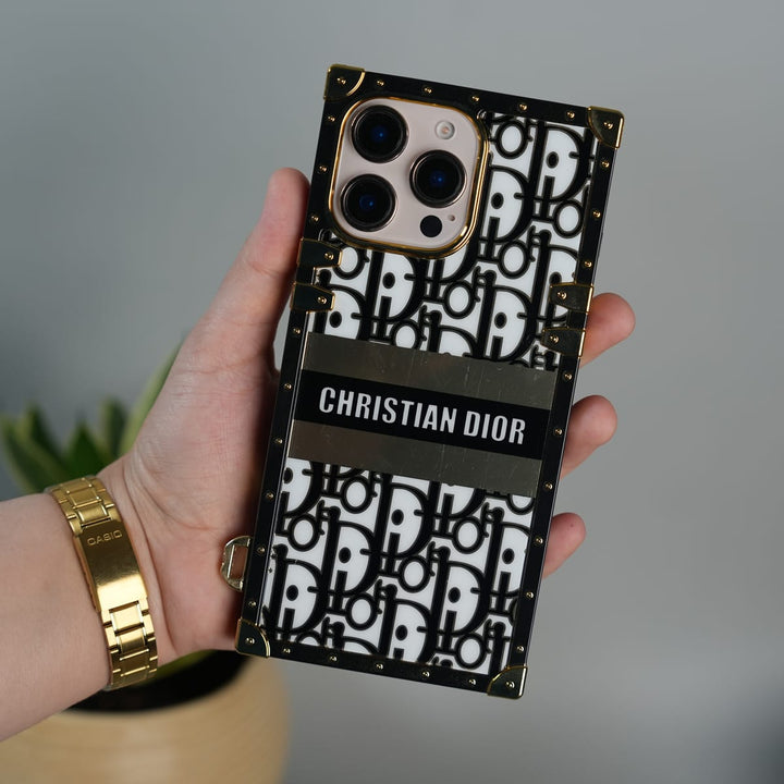 FRATO luxury Case iPhone Luxury CD Trunk Case Cover With Chain