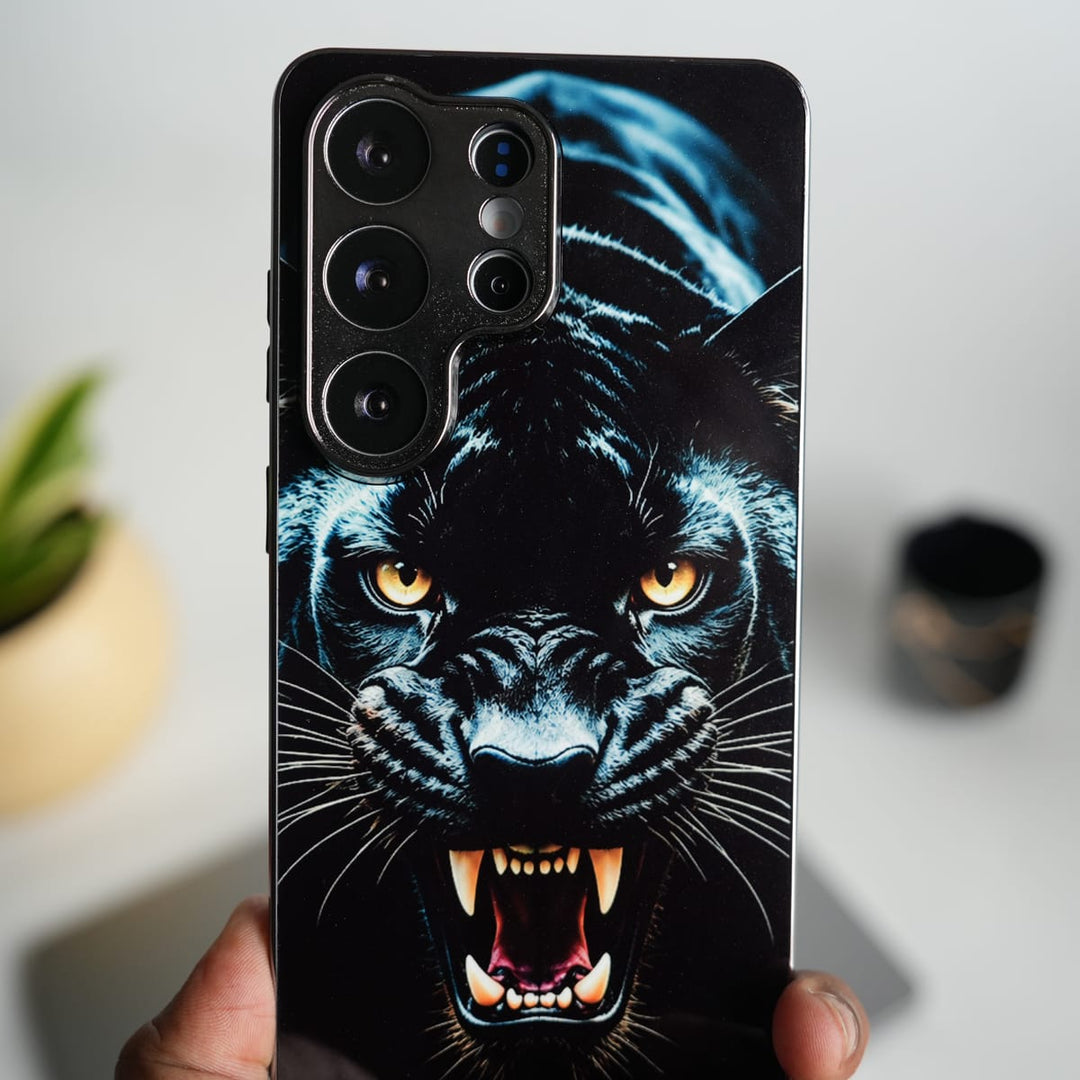 Galaxy Ultra Series Shadow Panther Chrome Plated Cover