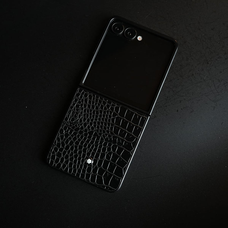 Black Textured MB Case Cover for Samsung Galaxy Z Flip 8