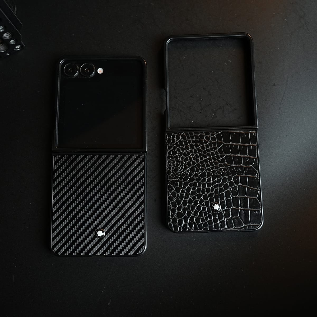 Black Textured MB Case Cover for Samsung Galaxy Z Flip 8