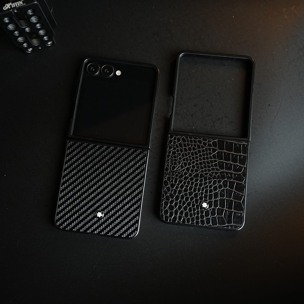 Black Textured MB Case Cover for Samsung Galaxy Z Flip 8