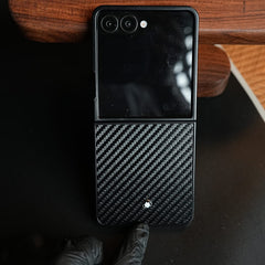 Black Textured MB Case Cover for Samsung Galaxy Z Flip 8