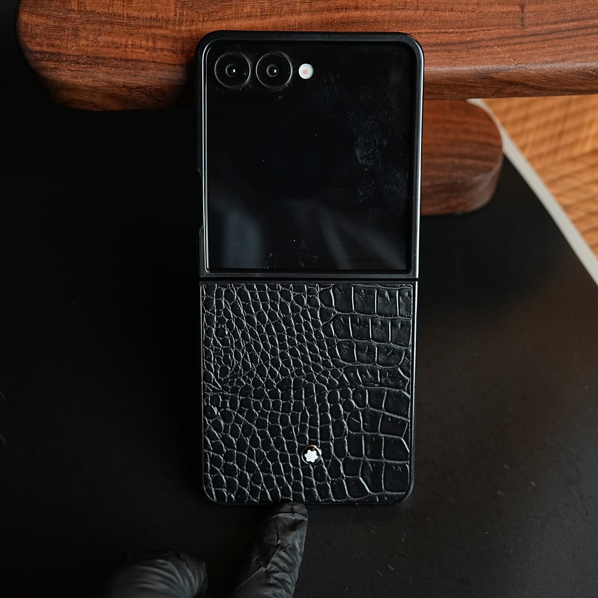 Black Textured MB Case Cover for Samsung Galaxy Z Flip 8