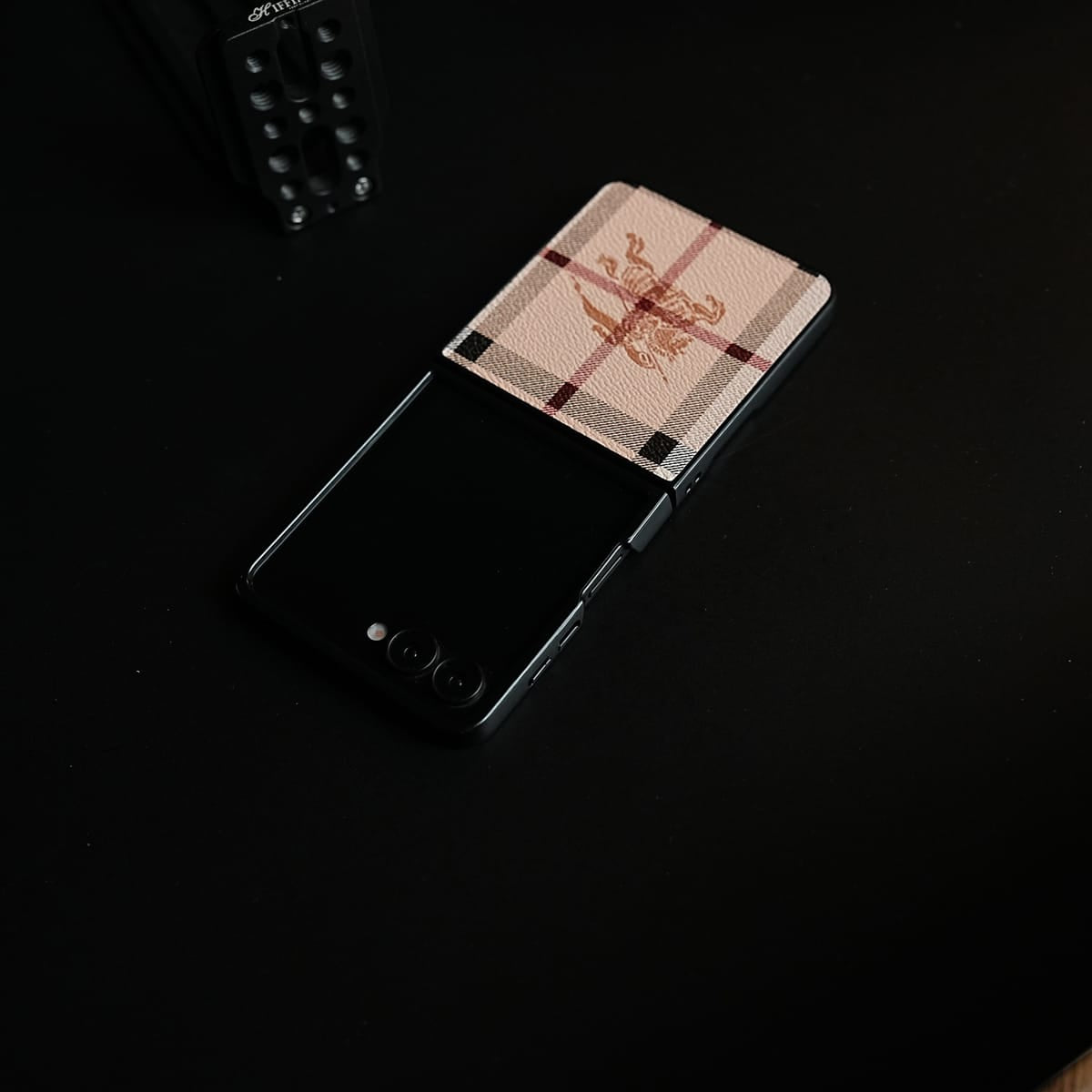 Luxury BRY Design PU Leather Case For Samsung Galaxy Z Flip 8