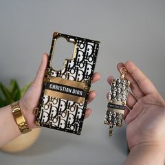 FRATO Samsung S26 Ultra Galaxy S26 Ultra Luxury CD Trunk Case Cover With Chain