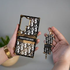 FRATO Samsung S26 Ultra Galaxy S26 Ultra Luxury CD Trunk Case Cover With Chain