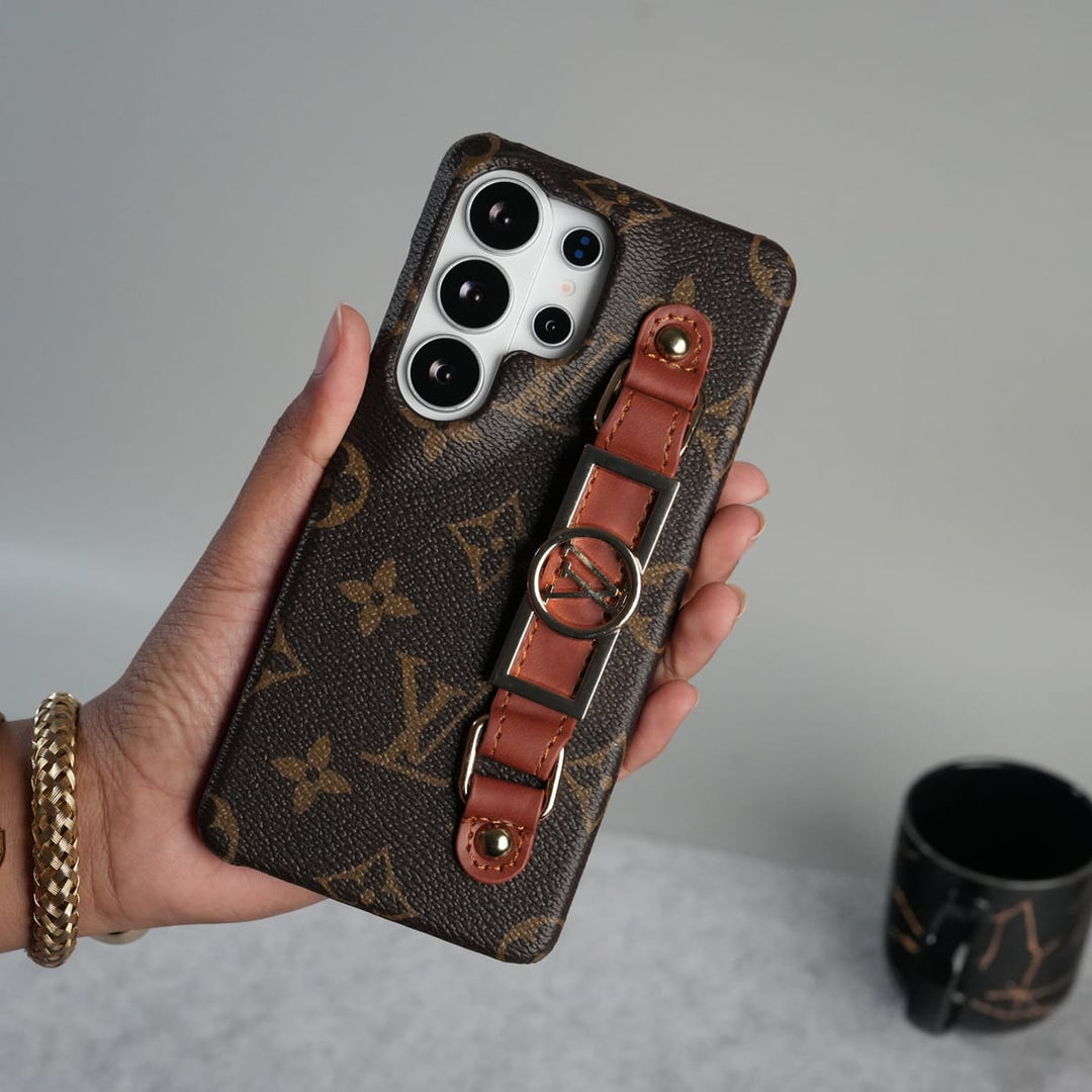 FRATO Samsung S26 Ultra Samsung Galaxy S26 Ultra Luxury Brand Strap Holder Cover