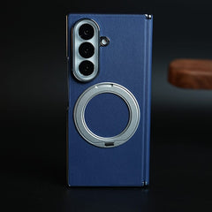 Premium Back Case for Samsung Galaxy Z Fold 8 Ultra | Hinge Protection & Rotating Metal Ring Stand