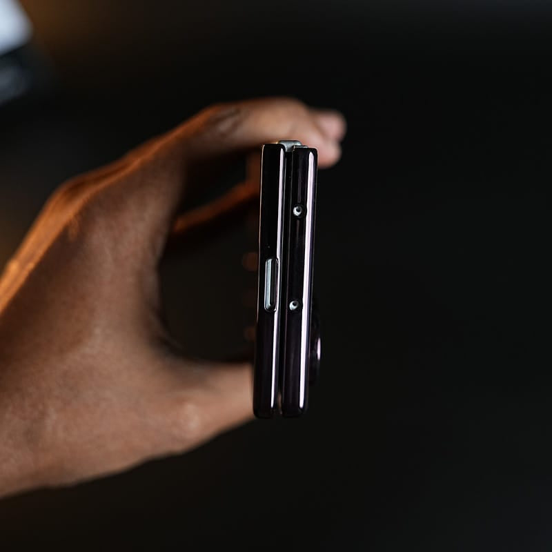 Burgundy Leather-Texture Case for Samsung Galaxy Z Fold 8 Ultra | Premium Matte Protective Back Cover