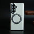 Premium Back Case for Samsung Galaxy Z Fold 8 Ultra | Hinge Protection & Rotating Metal Ring Stand