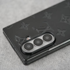 Samsung Galaxy Z Fold 7 Luxury PU Leather Fashion Brand Case Cover