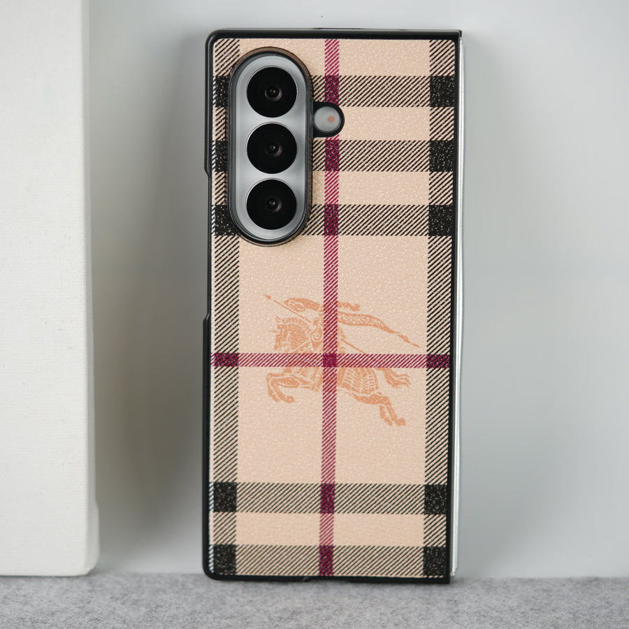 Samsung Galaxy Z Fold 8 Ultra Luxury BRY PU Leather Case Cover
