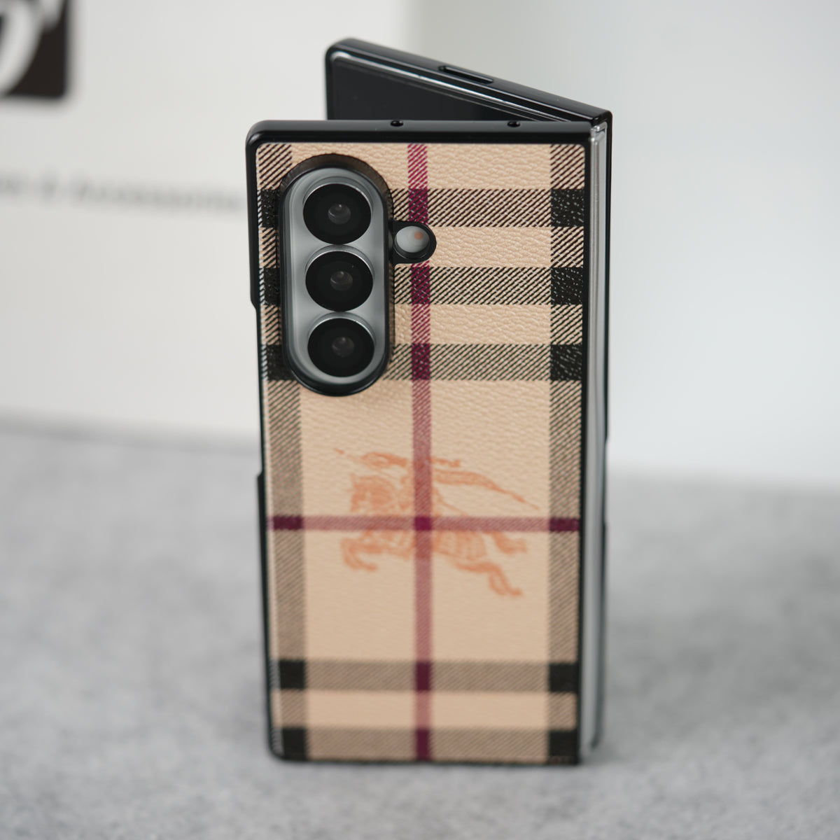 Samsung Galaxy Z Fold 8 Ultra Luxury BRY PU Leather Case Cover